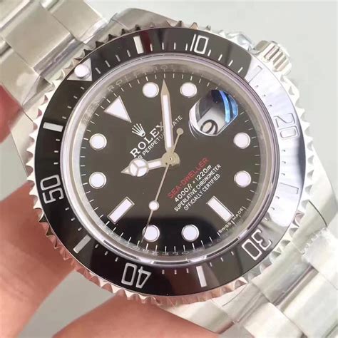 swiss rolex sea dweller replica|swell rolex clone sea dweller.